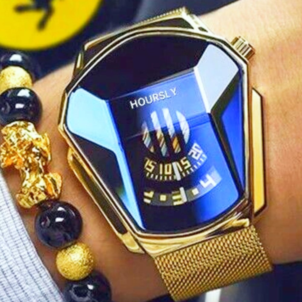 [NEW] Luxury | HOURSLY | Brand Trend | Cool Men's Wrist Watch | Stainless Steel